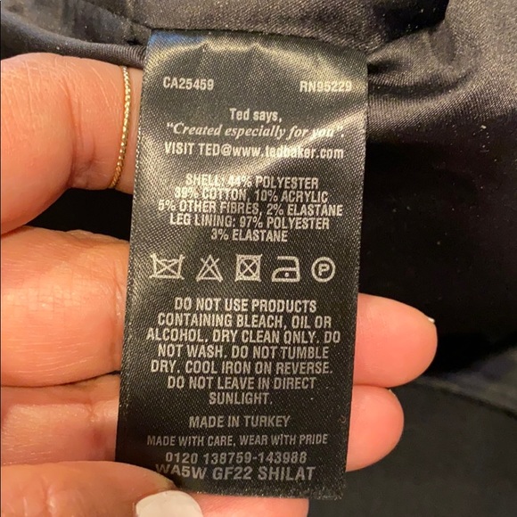 Black Ted Baker Dress Pants - Picture 6 of 6